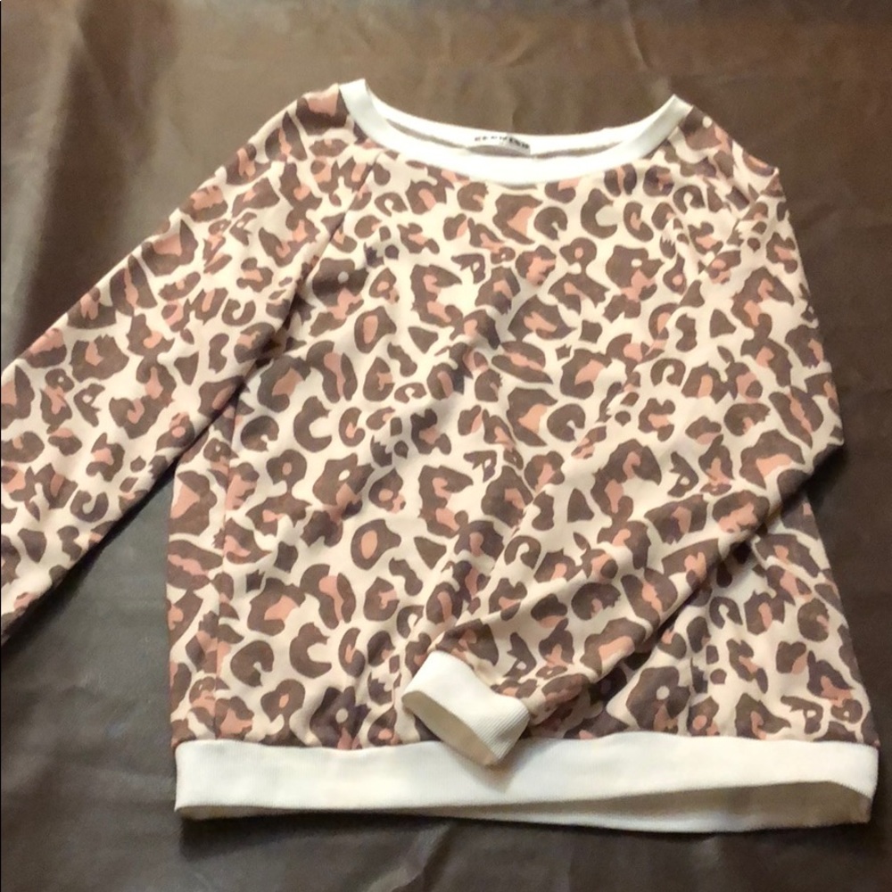 Animal Print Sweatshirt